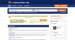 Desktop Screenshot of getcabinetmakerjobs.com