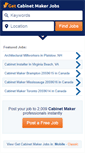 Mobile Screenshot of getcabinetmakerjobs.com